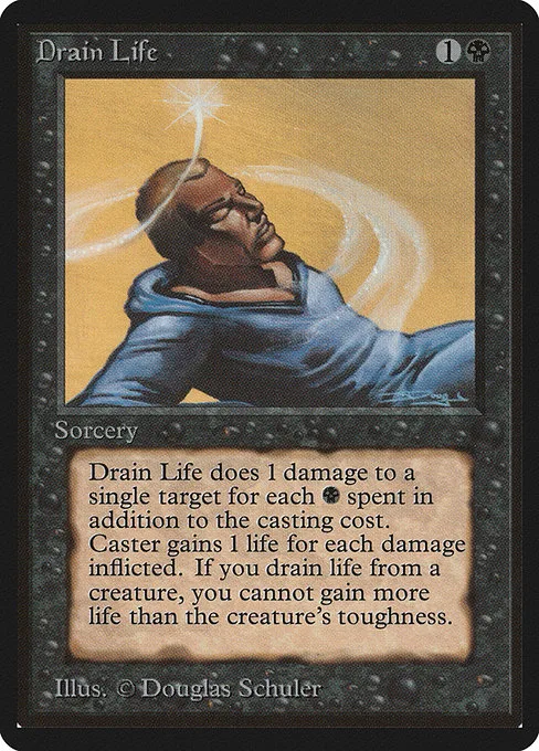 Drain Life · Limited Edition Beta 106/302