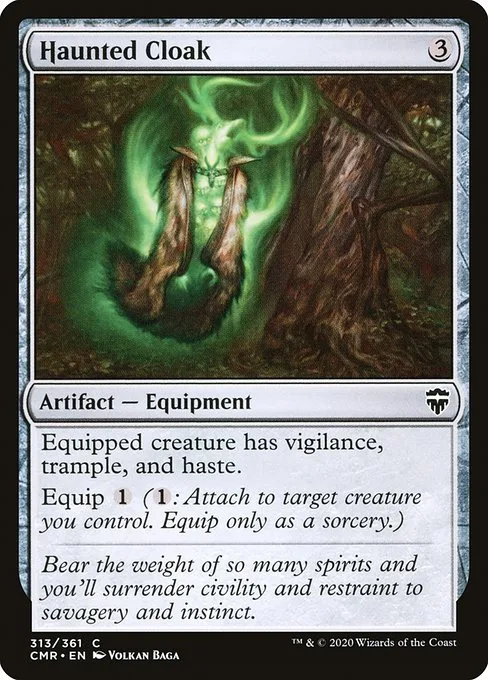 Haunted Cloak · Commander Legends 313/718