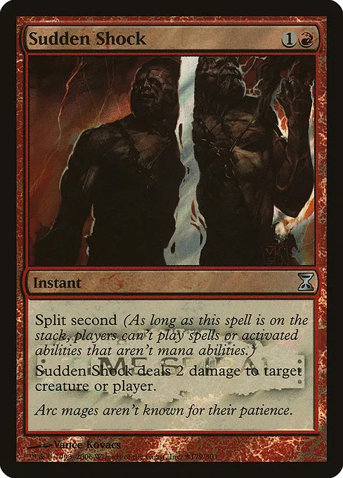 Sudden Shock · Time Spiral Promos 179★/3