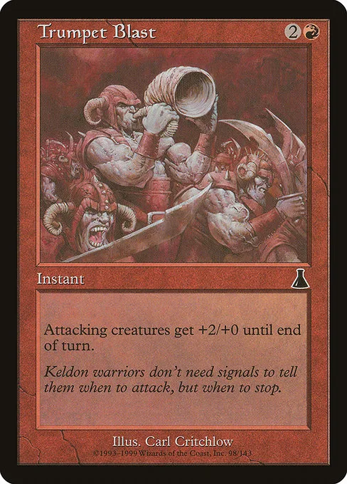 Trumpet Blast · Urza's Destiny 98/143