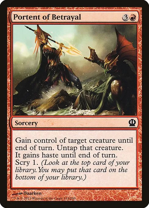 Portent of Betrayal · Theros 133/249