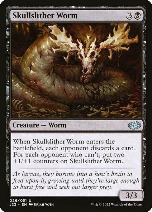 Skullslither Worm · Jumpstart 2022 26/835