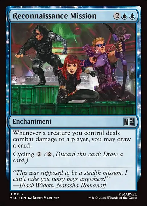 Reconnaissance Mission · Marvel Super Heroes Commander 153/9