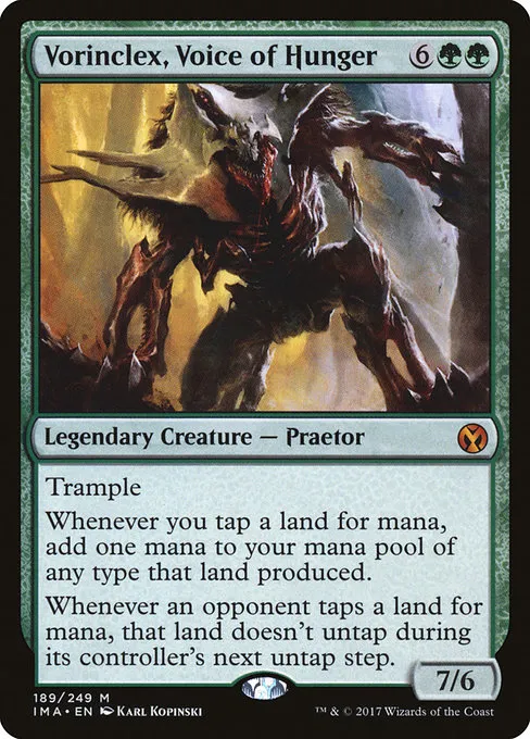 Vorinclex, Voice of Hunger · Iconic Masters 189/249