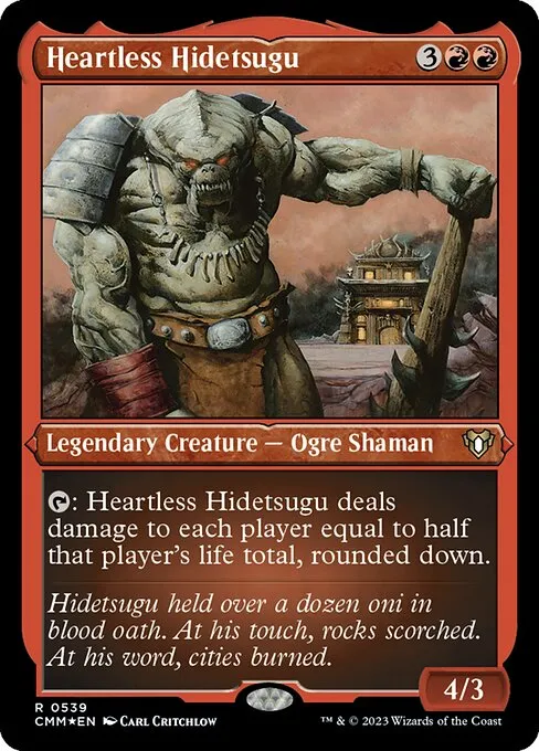 Heartless Hidetsugu · Commander Masters 539/1067
