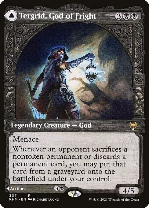 Tergrid, God of Fright // Tergrid's Lantern · Kaldheim 307/425