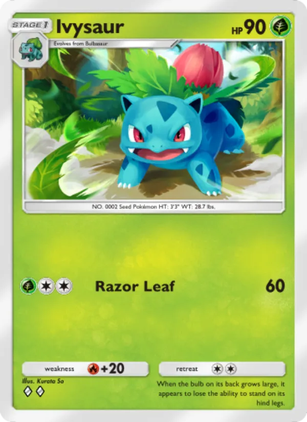 Ivysaur · Genetic Apex 002/226