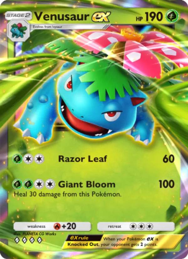 Venusaur ex · Genetic Apex 004/226