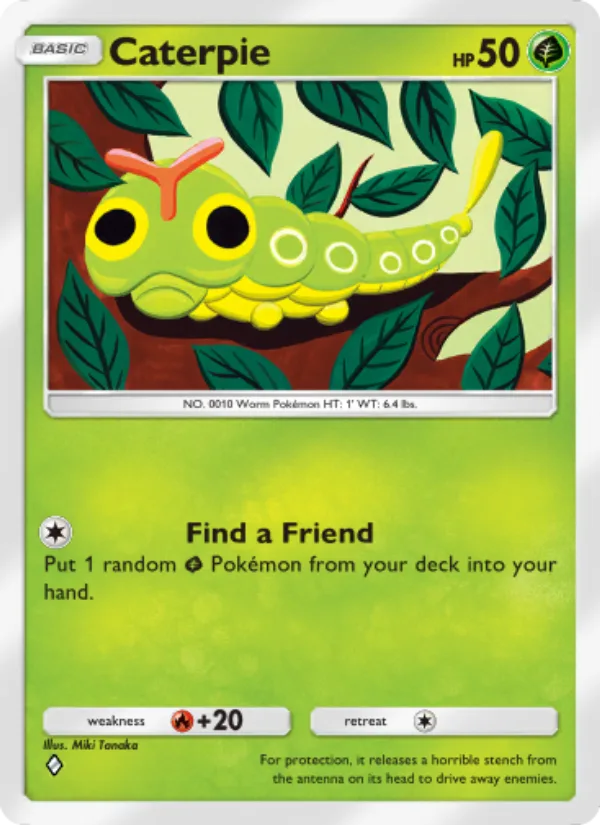 Caterpie · Genetic Apex 005/226