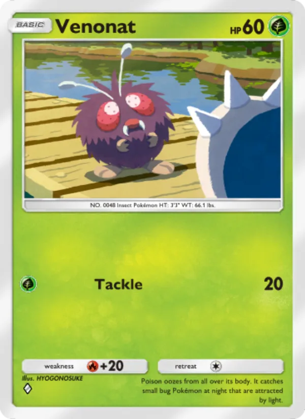 Venonat · Genetic Apex 016/226