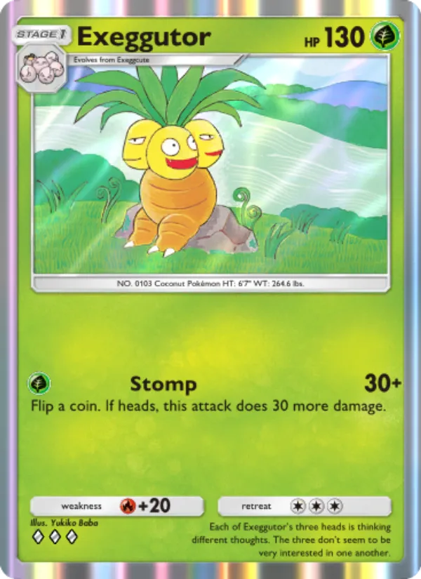 Exeggutor · Genetic Apex 022/226