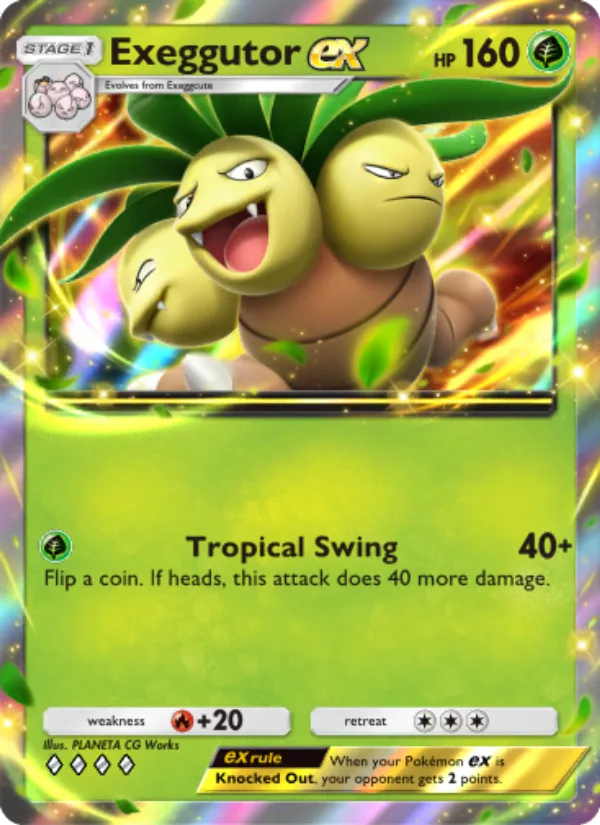 Exeggutor ex · Genetic Apex 023/226