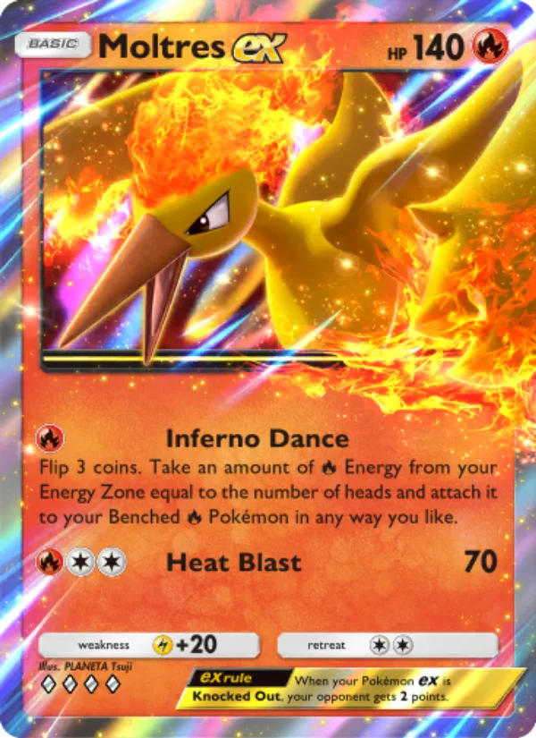 Moltres ex · Genetic Apex 047/226