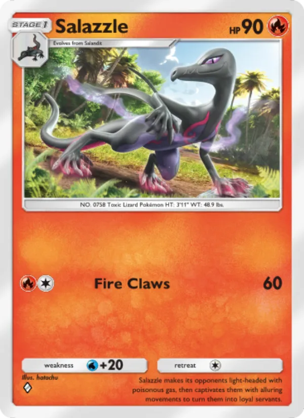 Salazzle · Genetic Apex 050/226