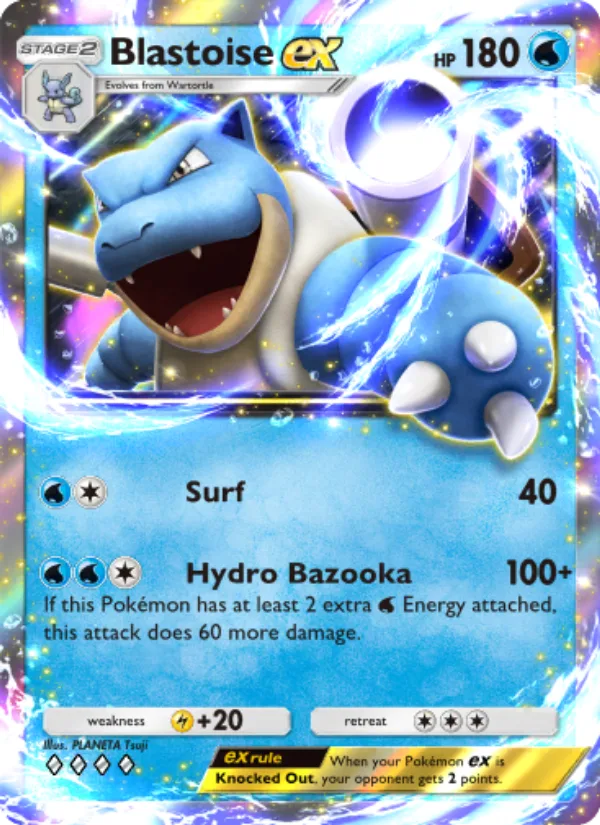 Blastoise ex · Genetic Apex 056/226