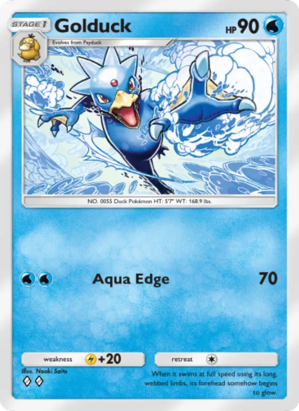 Golduck · Genetic Apex 058/226