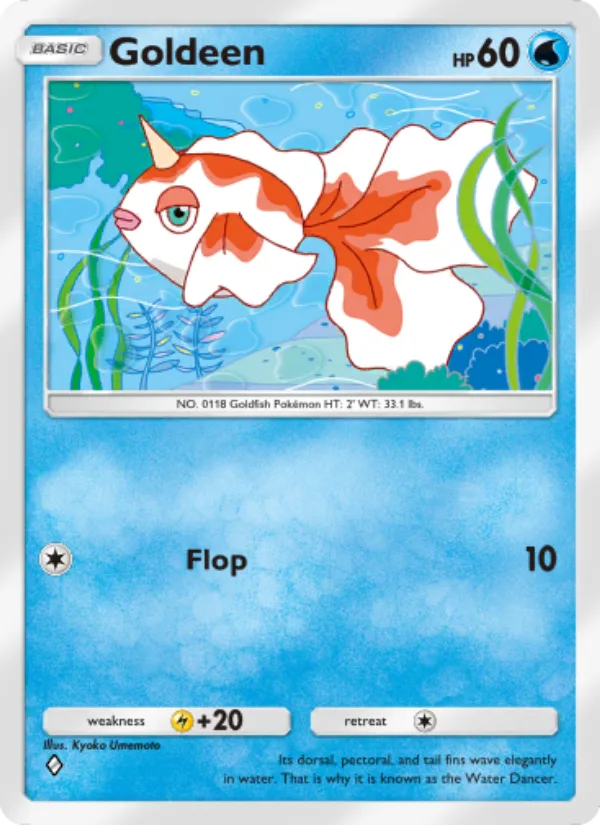 Goldeen · Genetic Apex 072/226