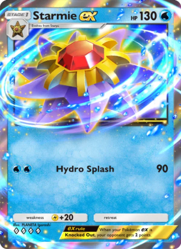 Starmie ex · Genetic Apex 076/226