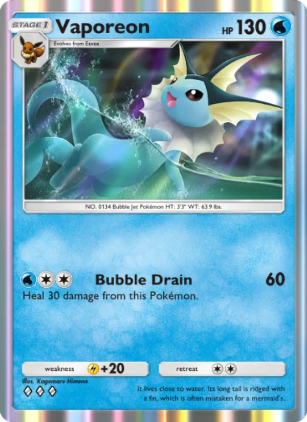 Vaporeon · Genetic Apex 080/226