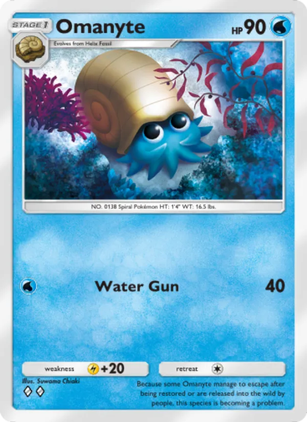 Omanyte · Genetic Apex 081/226