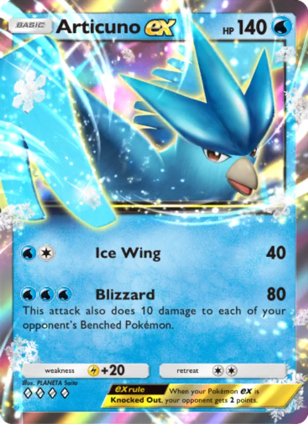 Articuno ex · Genetic Apex 084/226