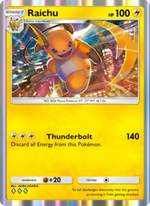 Raichu · Genetic Apex 095/226