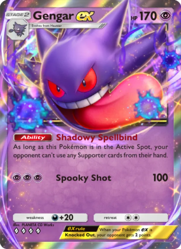 Gengar ex · Genetic Apex 123/226