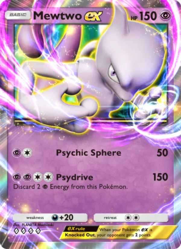 Mewtwo ex · Genetic Apex 129/226