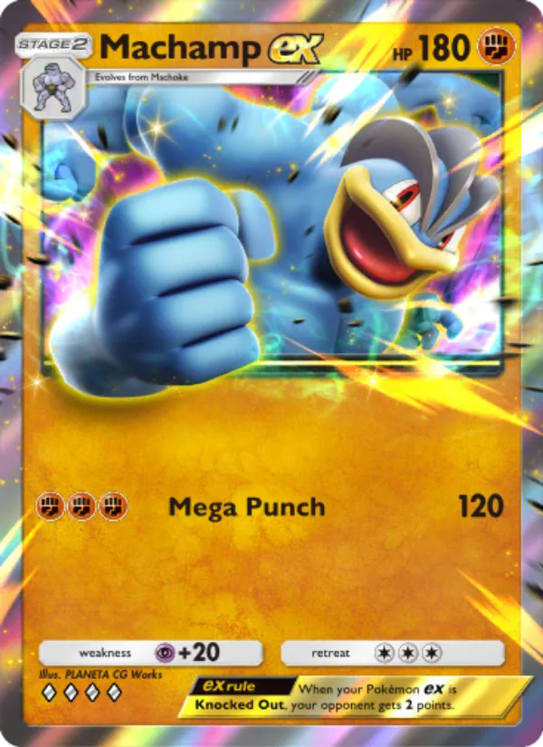 Machamp ex · Genetic Apex 146/226