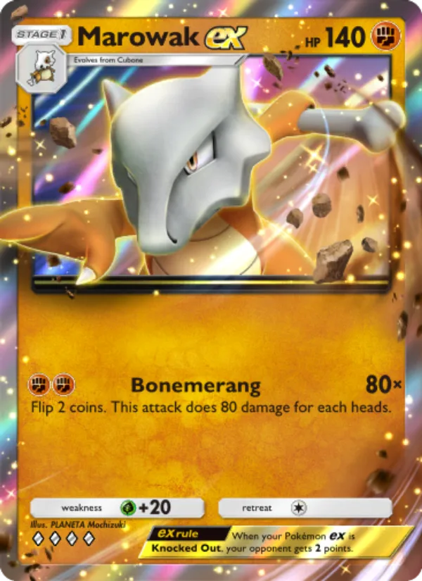 Marowak ex · Genetic Apex 153/226