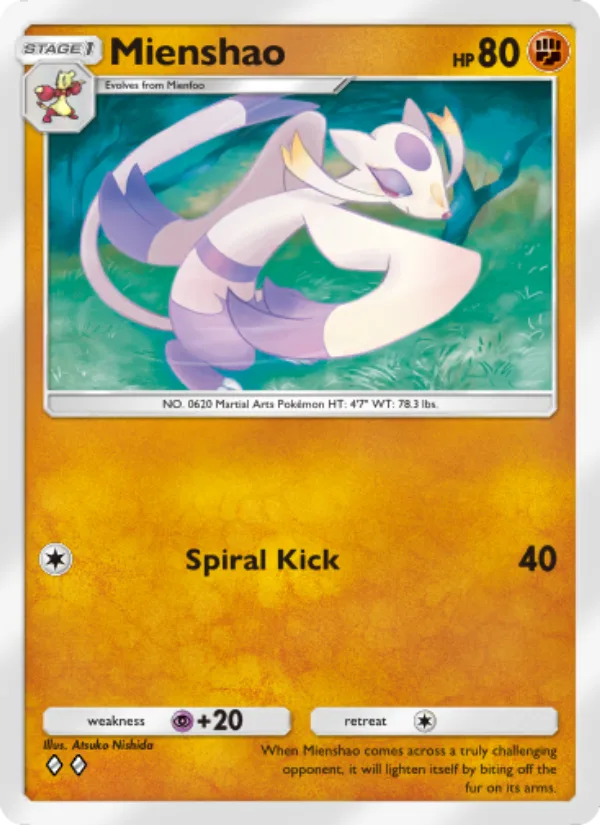 Mienshao · Genetic Apex 161/226