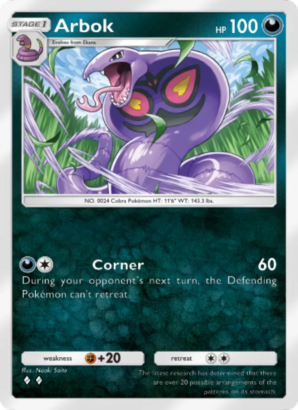 Arbok · Genetic Apex 165/226