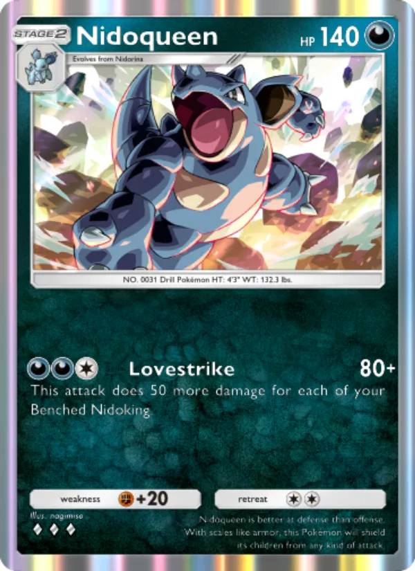 Nidoqueen · Genetic Apex 168/226
