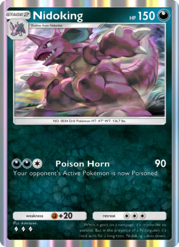 Nidoking · Genetic Apex 171/226