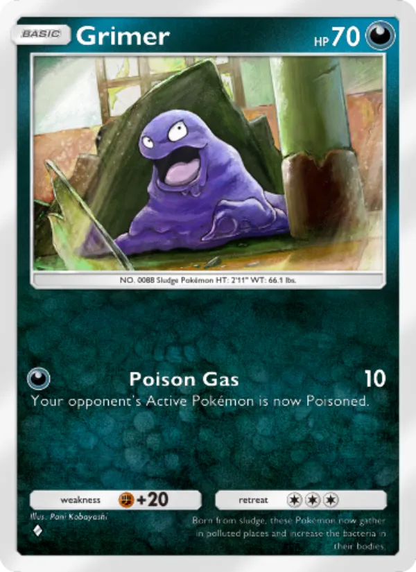 Grimer · Genetic Apex 174/226