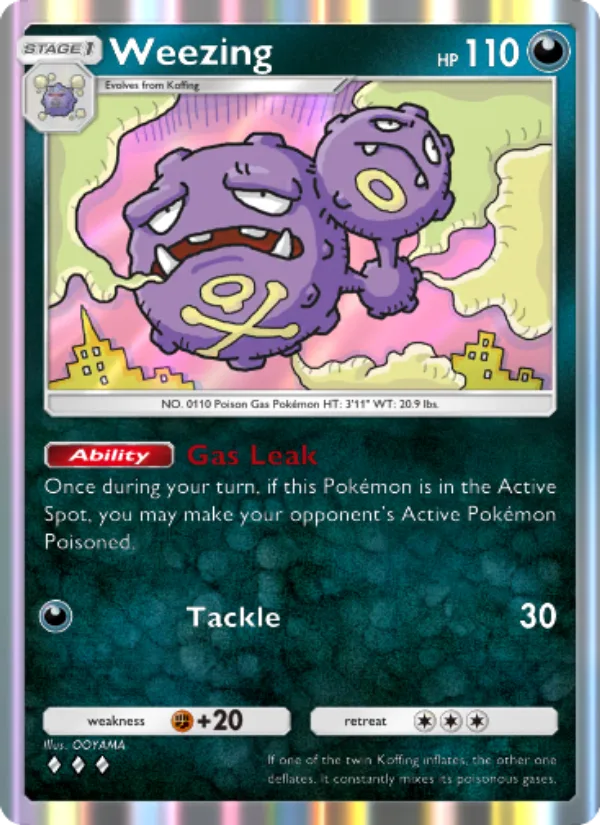 Weezing · Genetic Apex 177/226