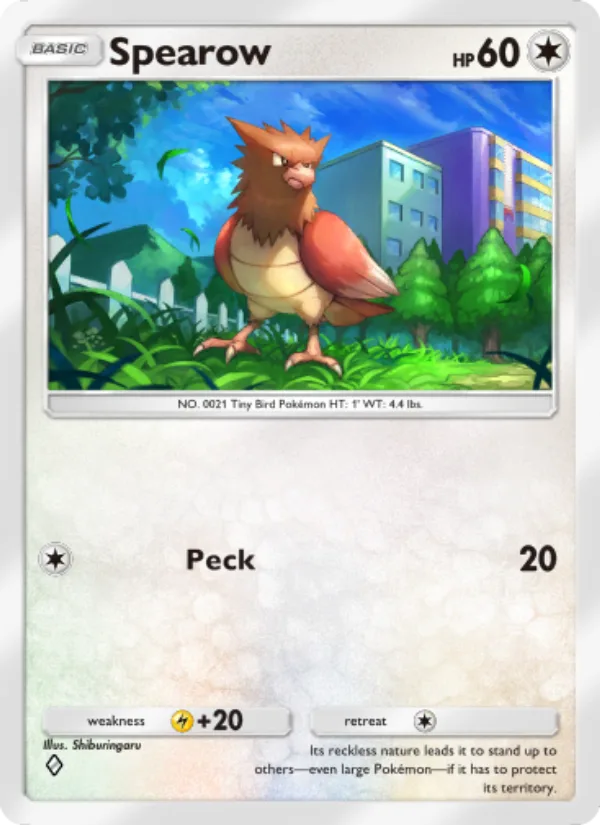 Spearow · Genetic Apex 191/226