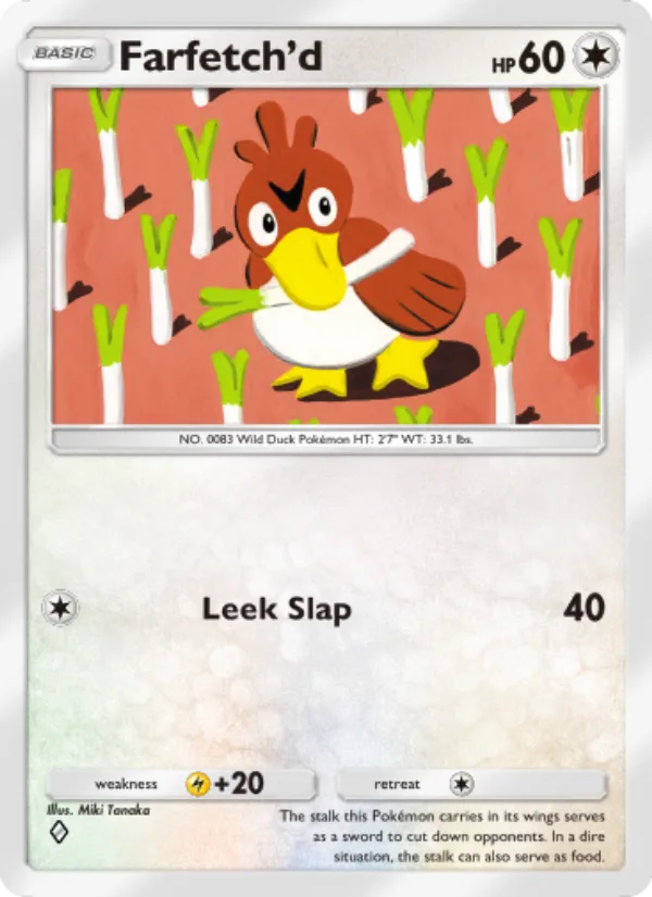 Farfetch'd · Genetic Apex 198/226