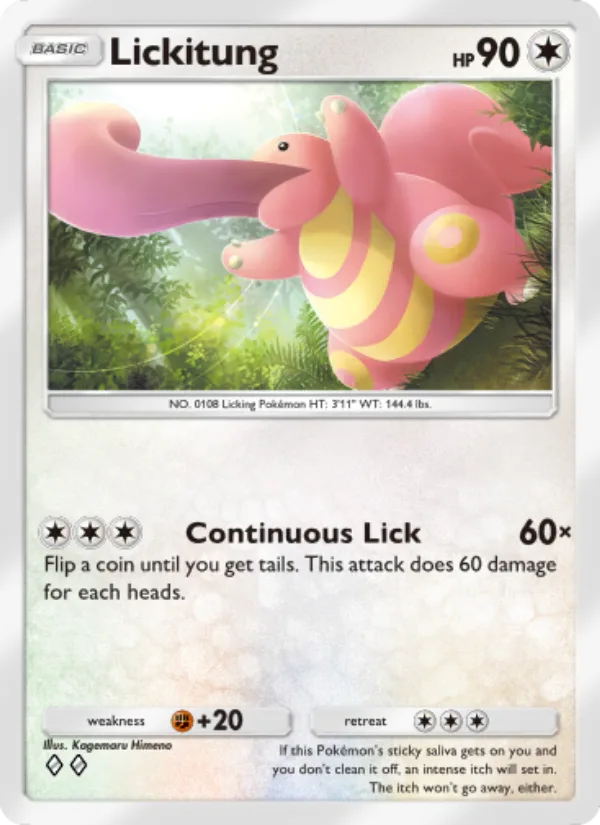 Lickitung · Genetic Apex 201/226