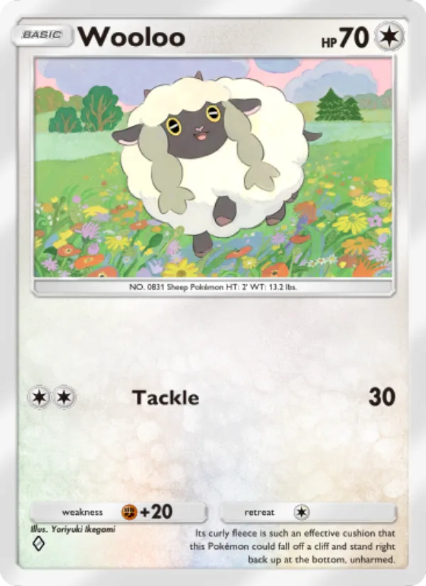 Wooloo · Genetic Apex 214/226