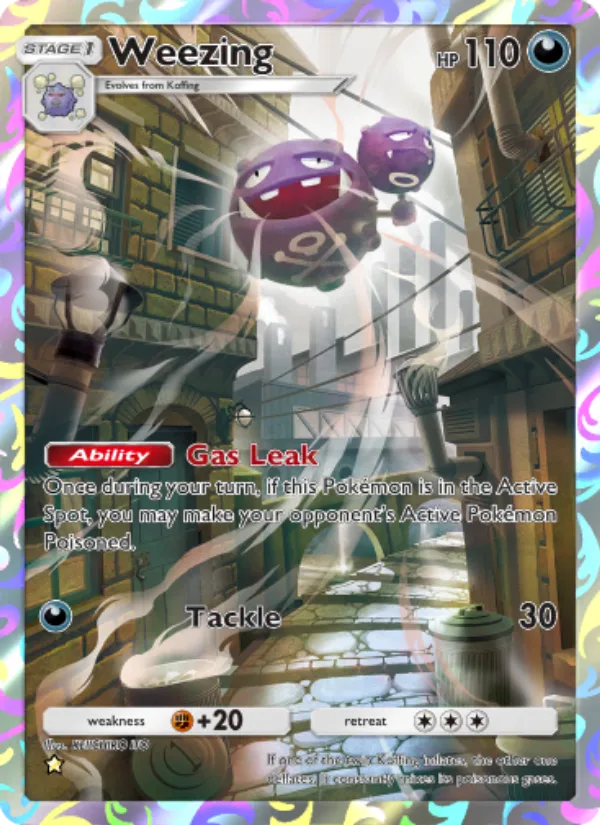 Weezing · Genetic Apex 243/226