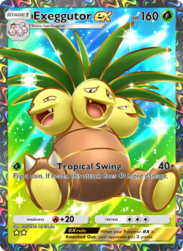 Exeggutor ex · Genetic Apex 252/226