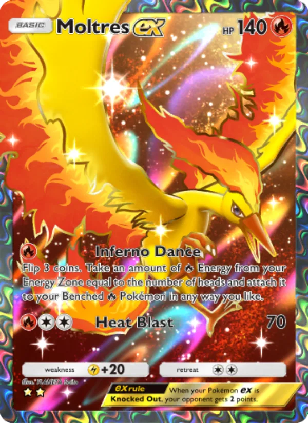Moltres ex · Genetic Apex 255/226