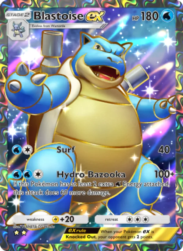 Blastoise ex · Genetic Apex 256/226