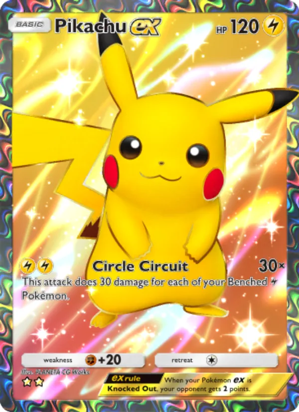 Pikachu ex · Genetic Apex 259/226