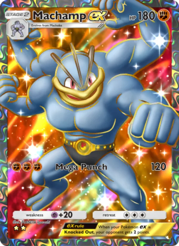 Machamp ex · Genetic Apex 263/226
