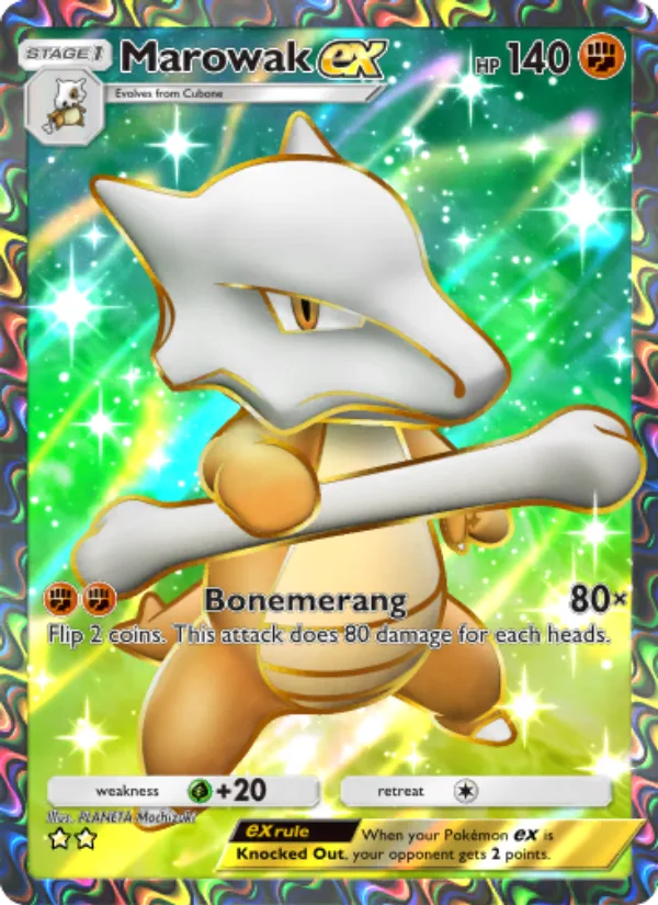Marowak ex · Genetic Apex 264/226