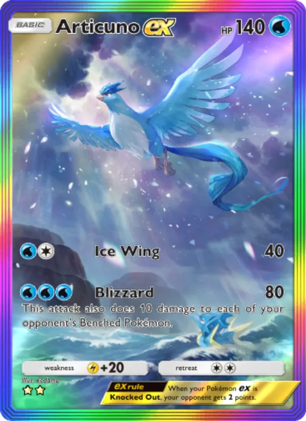 Articuno ex · Genetic Apex 275/226