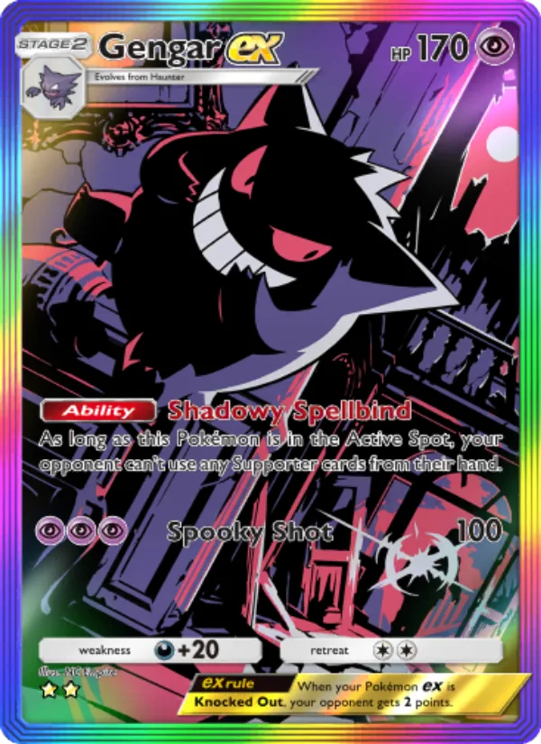 Gengar ex · Genetic Apex 277/226