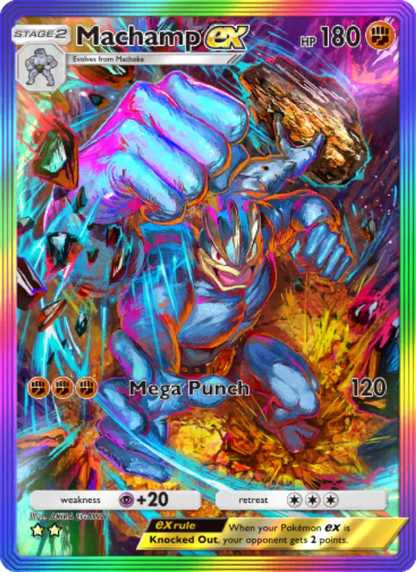 Machamp ex · Genetic Apex 278/226